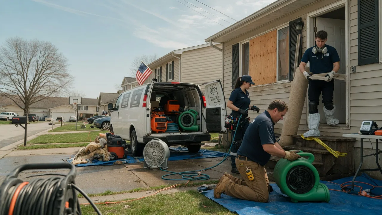 Water Damage Restoration in Helvetia, WV near me